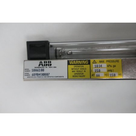 Abb 0-1600Cc/Min 1/4In Npt Variable Area Flow Meter 10A6100